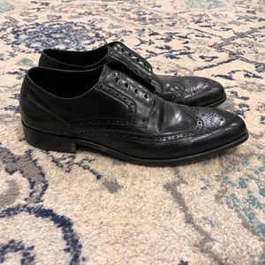 Kenneth Cole Oxford men’s dress shoes black leather 10